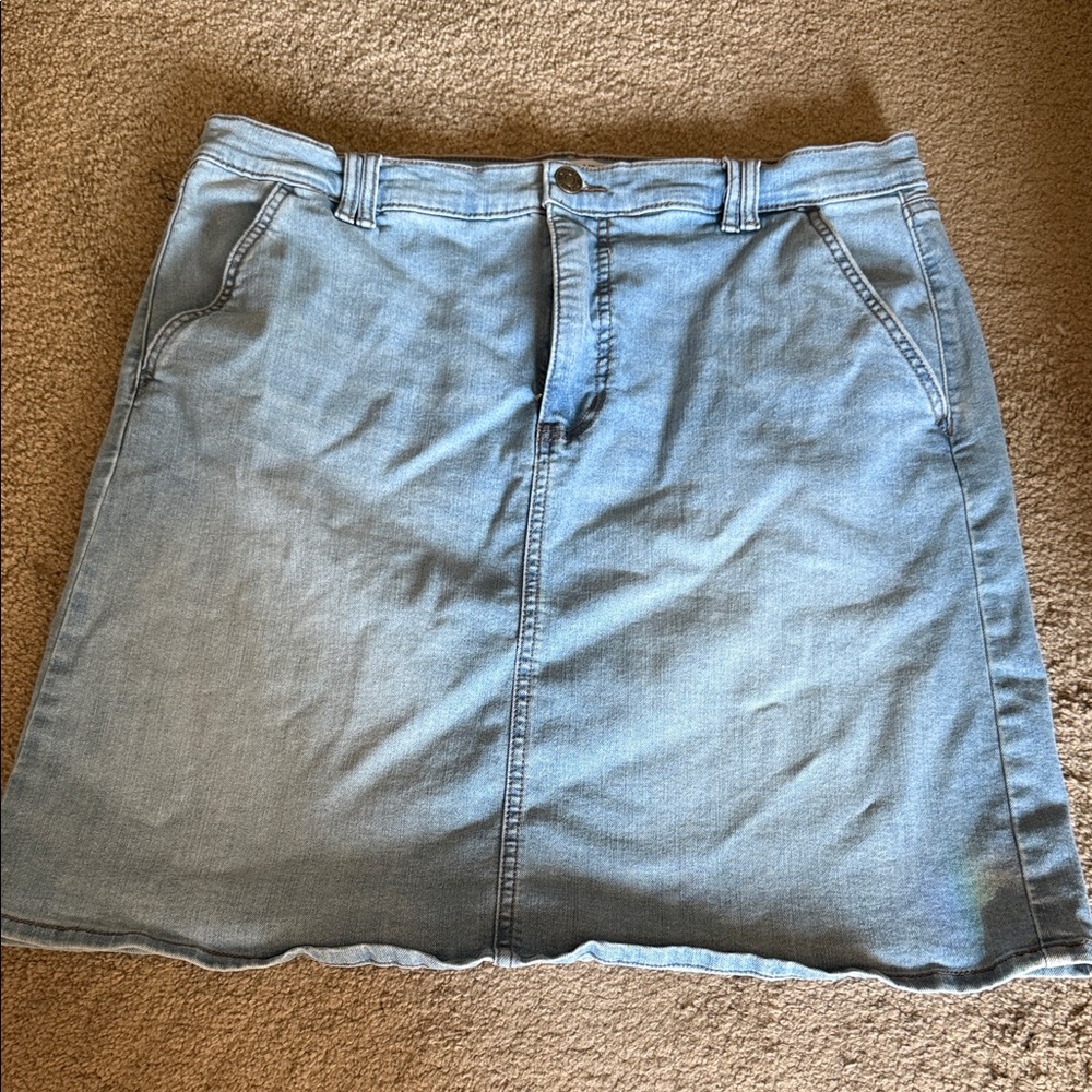 Nine West Denim Blue Women's Skirt